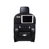 Shop Leather Car Seat Back Organizer With Tray