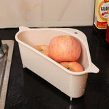 Kitchen Sink Drain Basket Organizer apples